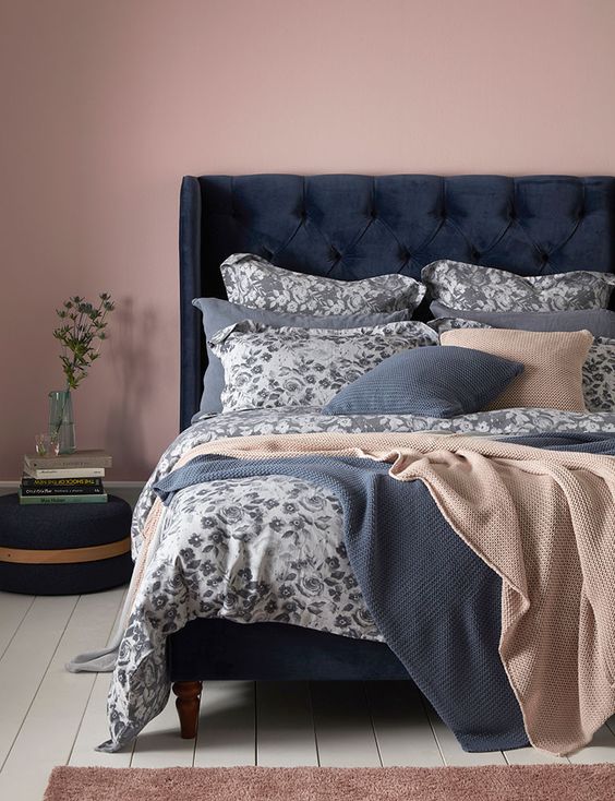 sypialnia w stylu artdeco