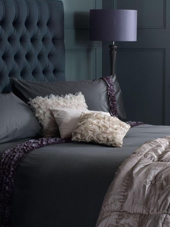 sypialnia w stylu artdeco
